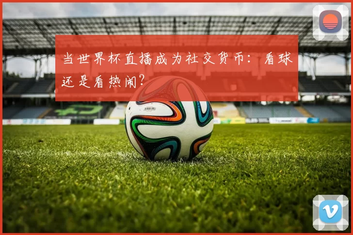 当世界杯直播成为社交货币:看球还是看热闹?